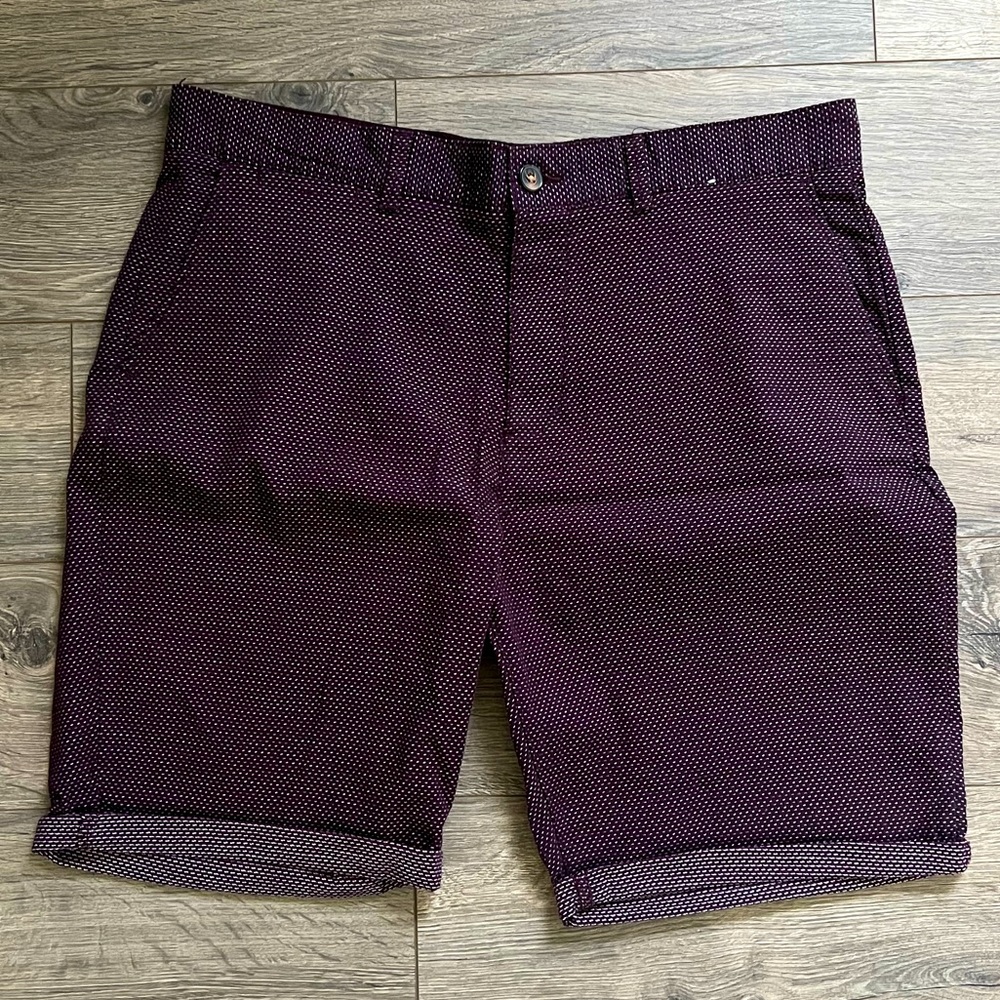 PRIMARK Denim & Co Men’s Burgundy Cuffed Shirts
